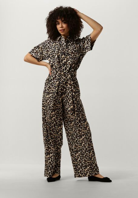 Braune LOLLYS LAUNDRY Jumpsuit MATHILDELL JUMPSUIT SS - large
