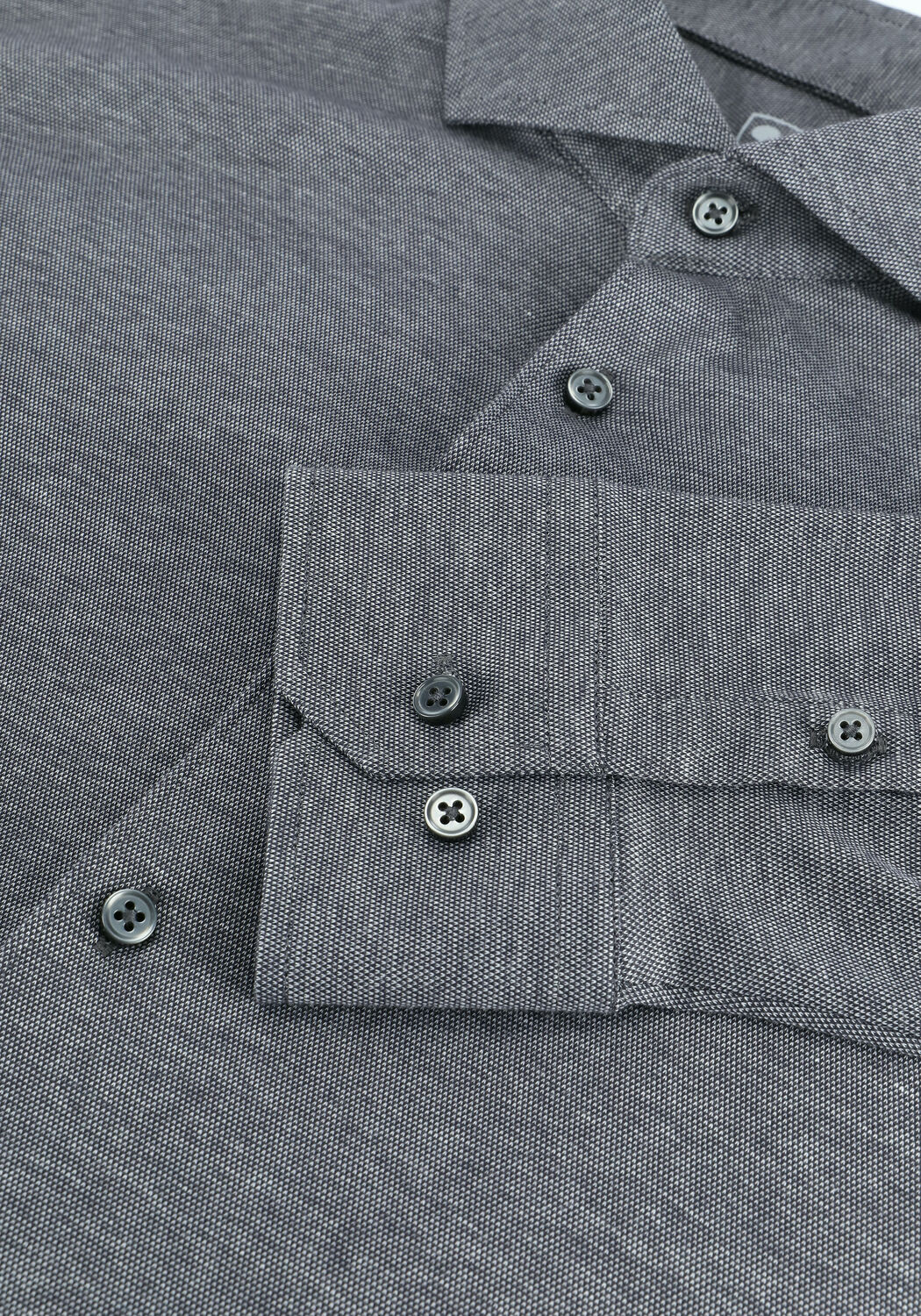 Graue DESOTO Casual-Oberhemd NEW HAI 1/1 - large