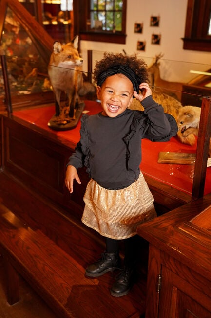 Roségoldene KOKO NOKO Minirock O56935 - large