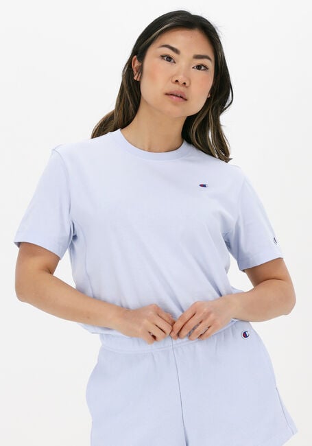 Hellblau CHAMPION T-shirt CREWNECK T-SHIRT 115109 - large