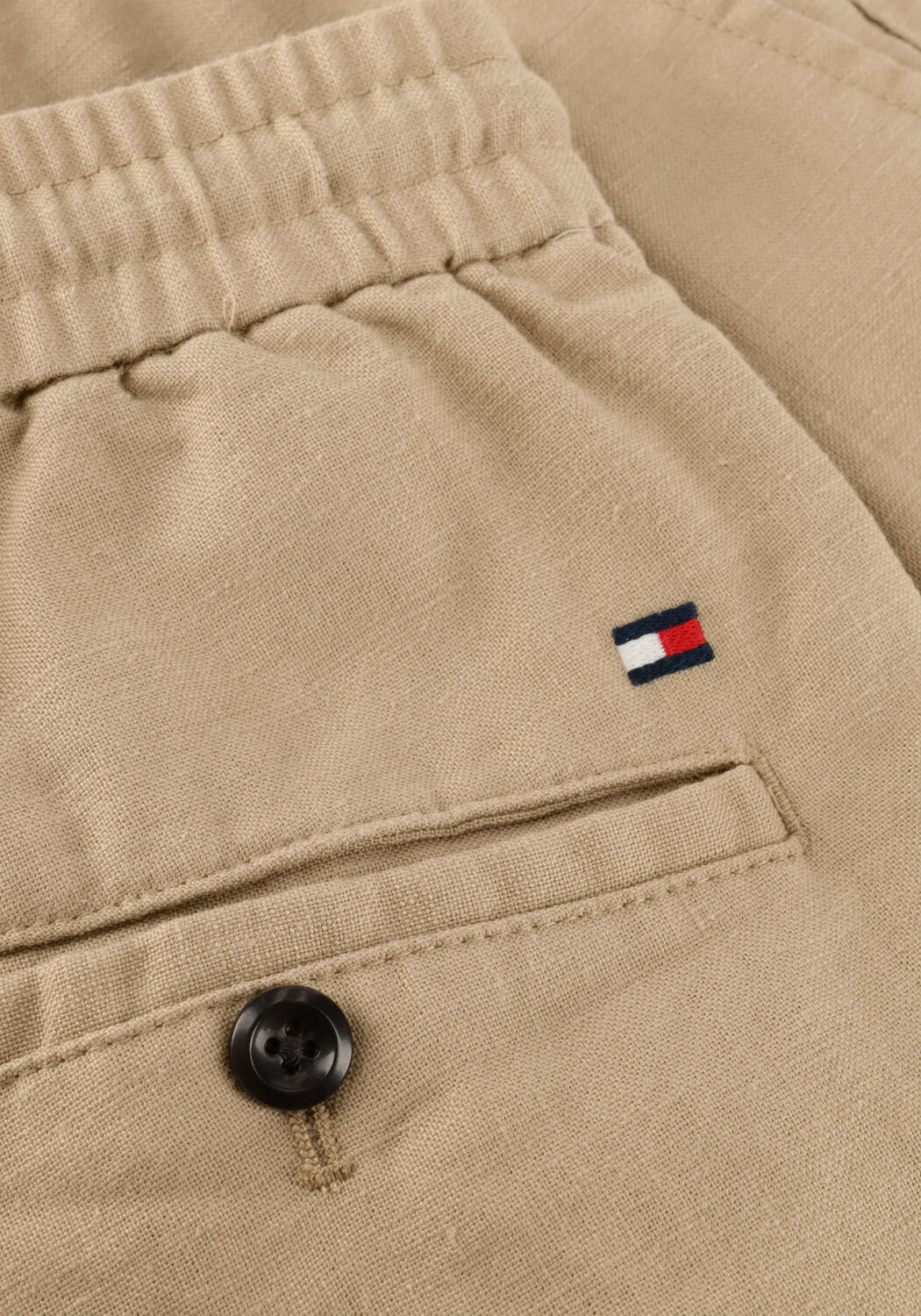 Beige TOMMY HILFIGER Kurze Hose DOVER 8 PO SORONA LINEN 2/2 - large