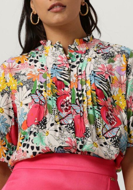 Mehrfarbige/Bunte POM AMSTERDAM Blusen BLOUSE 7293 - large