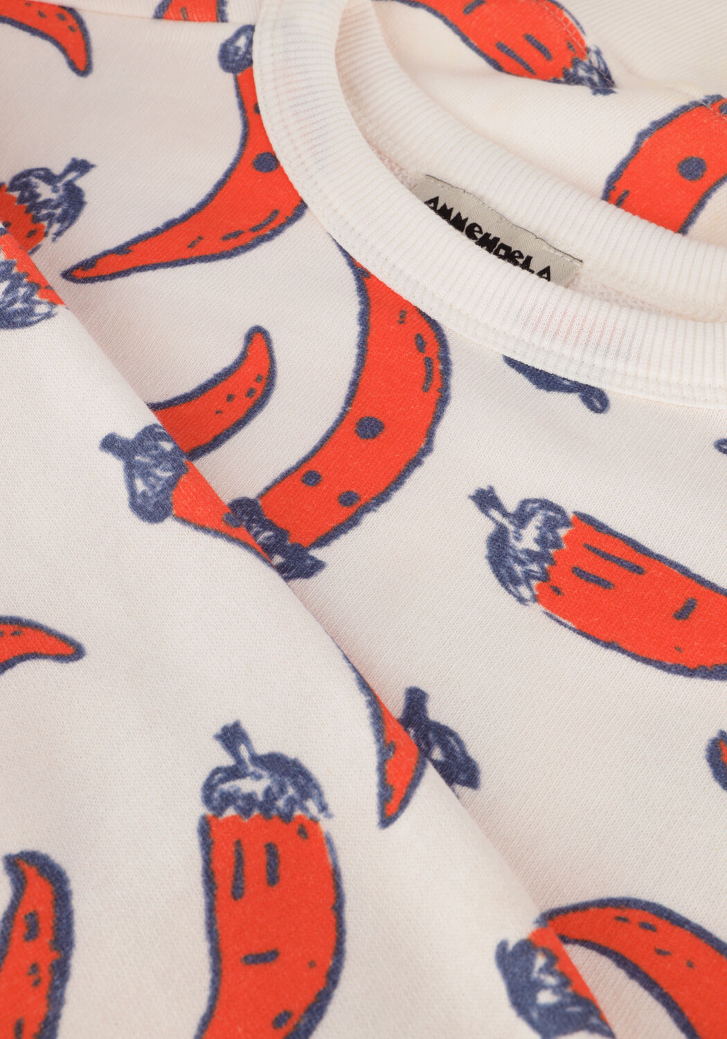 Rote AMMEHOELA Sweatshirt ROCKY - large