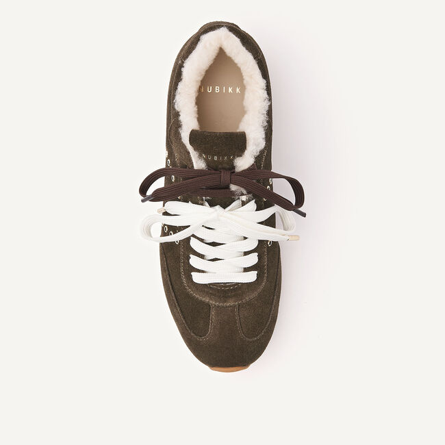 Gr&uuml;ne NUBIKK Sneaker Low BILLY LOU FUR II - large