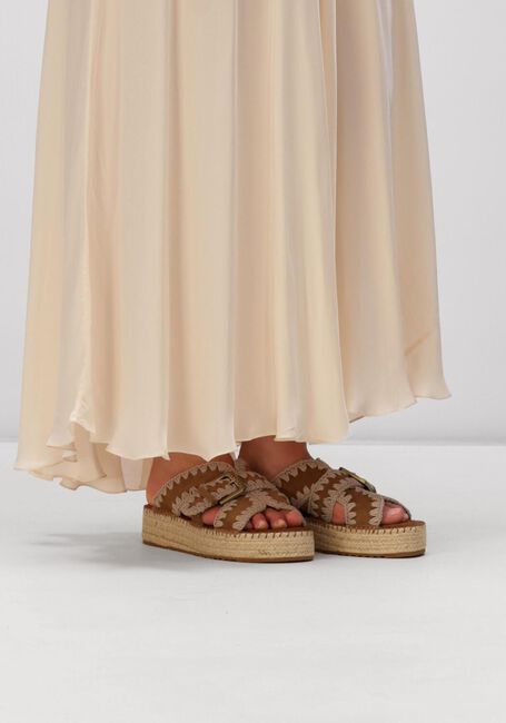 Braune MOU Pantolette JUTE SANDAL - large