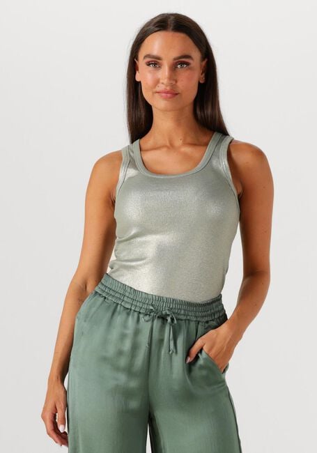 Grüne SUMMUM Top RIB TANKTOP COTTON RIB - large