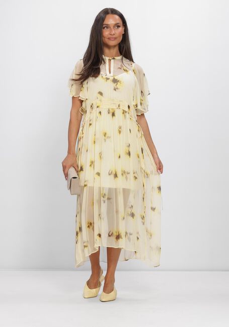 Gelbe SECOND FEMALE Midikleid MIRAGE DRESS - large