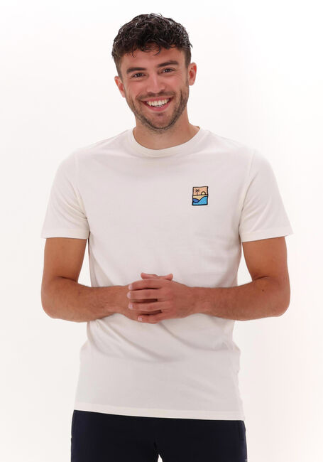 Ecru KULTIVATE T-shirt TS PLAYA - large