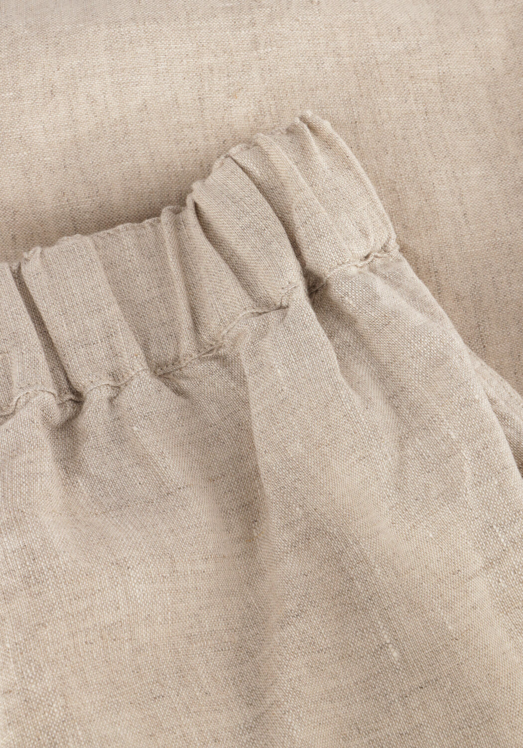 Sand VANILIA Hosen LINEN SHORT - large