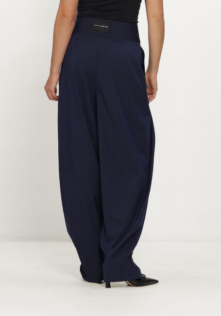 Dunkelblau HAUTE L'AMITI&Eacute; Hosen NAVY PIN PLEAT TALL PANT - large