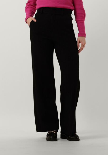 Schwarze VANILIA Hose BARK TAILORED - large