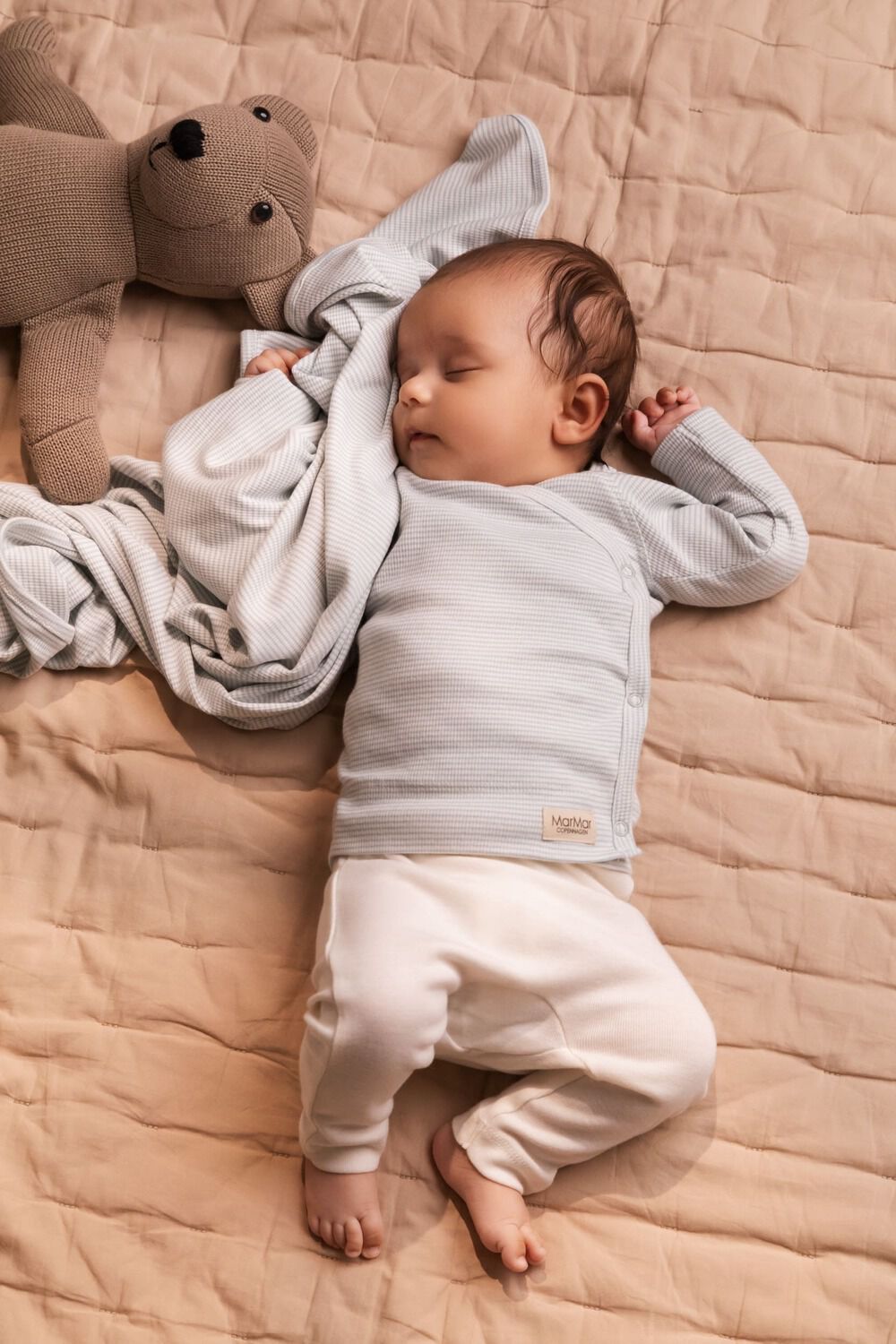 Wei&szlig;e MARMAR COPENHAGEN Top TUTI WRAP LS - large