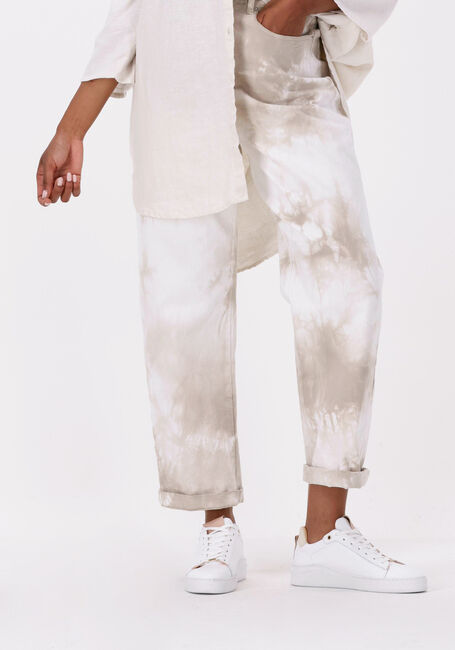 Beige 10DAYS Weite Hose PANTS COTTON TIE DYE - large