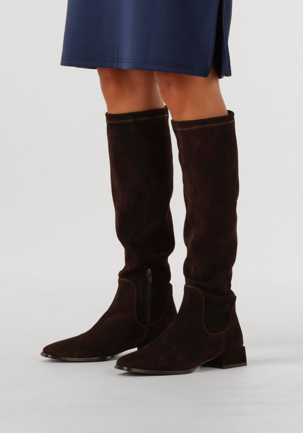 Braune NOTRE-V Hohe Stiefel 25180 - large