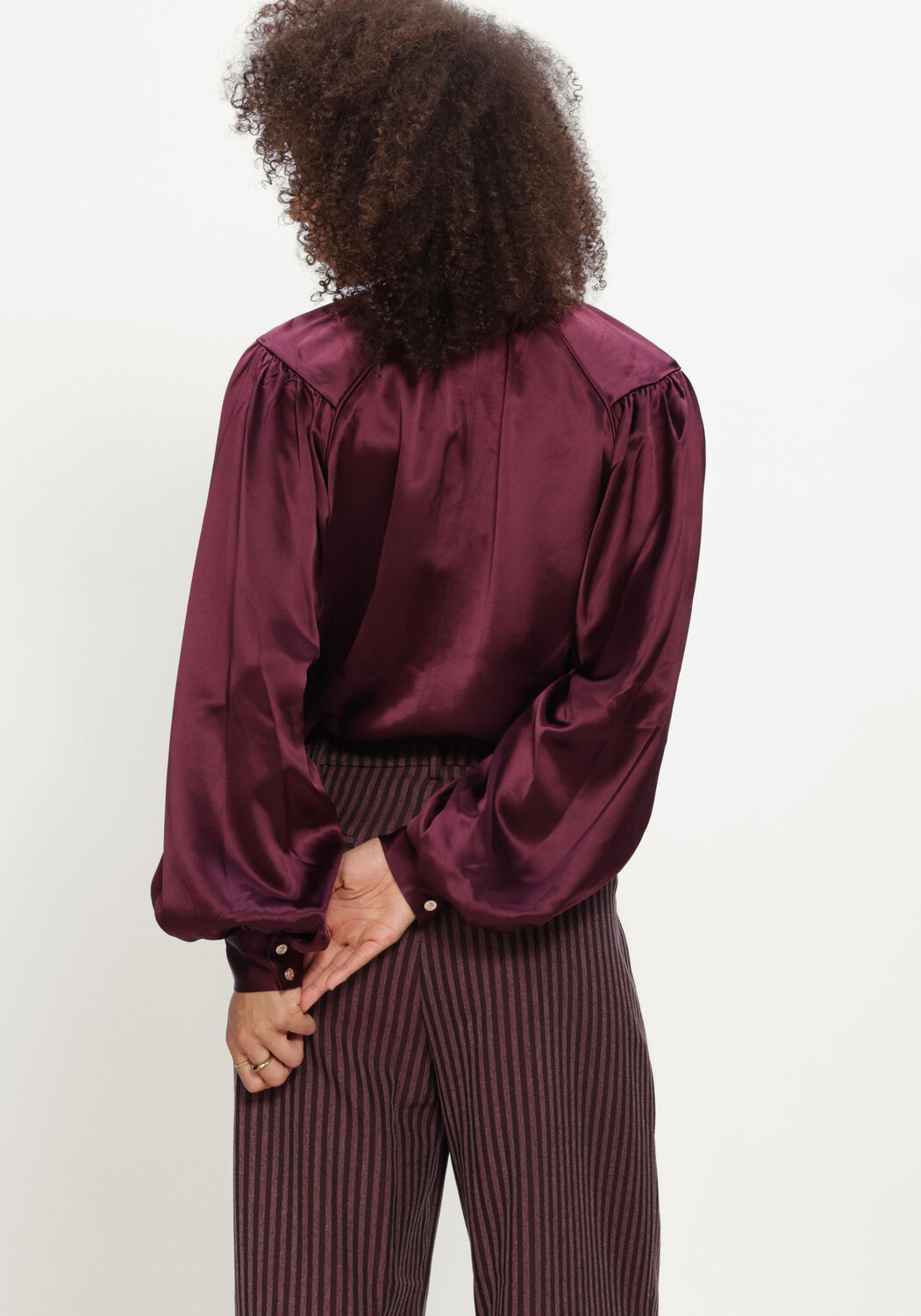 Bordeaux AMAYA AMSTERDAM Blusen AUORA BLOUSE - large
