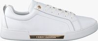 Weiße TOMMY HILFIGER Sneaker low BRANDED OUTSOLE METALLIC - medium