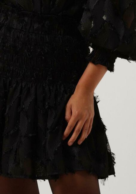 Schwarze STUDIO AMAYA Minirock BLOSSOM - large