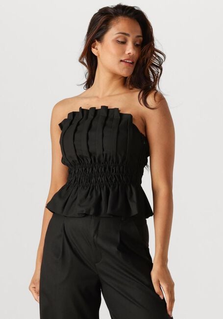 Schwarze GESTUZ Top GZPAULINE CORSET - large