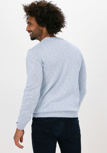 Hellblau SCOTCH & SODA Pullover MELANGE SWEATER CONTAINS RECYC - large