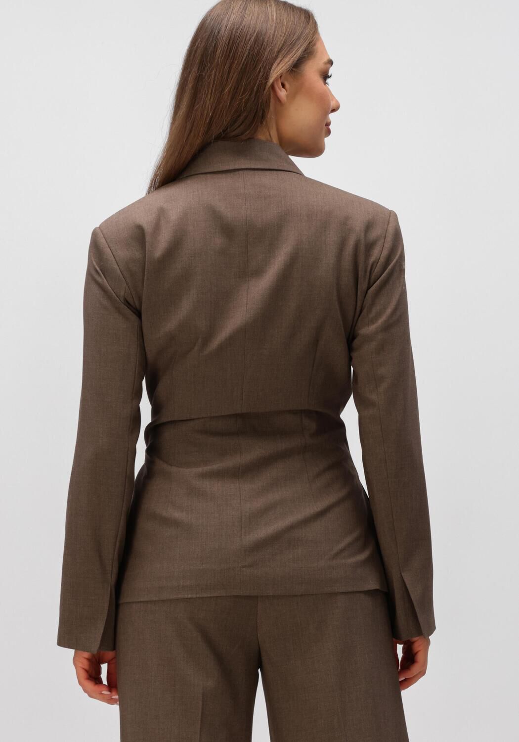 Braune SECOND FEMALE Blazers DAKOTA WRAP BLAZER - large