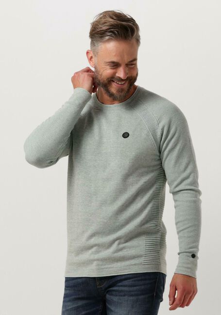 Grüne CAST IRON Pullover CREWNECK COTTON HEATHER PLATED CREWNECK - large