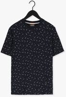 Dunkelblau SCOTCH & SODA T-shirt PRINTED JERSEY CREWNECK T-SHIRT IN ORGANIC COTTON