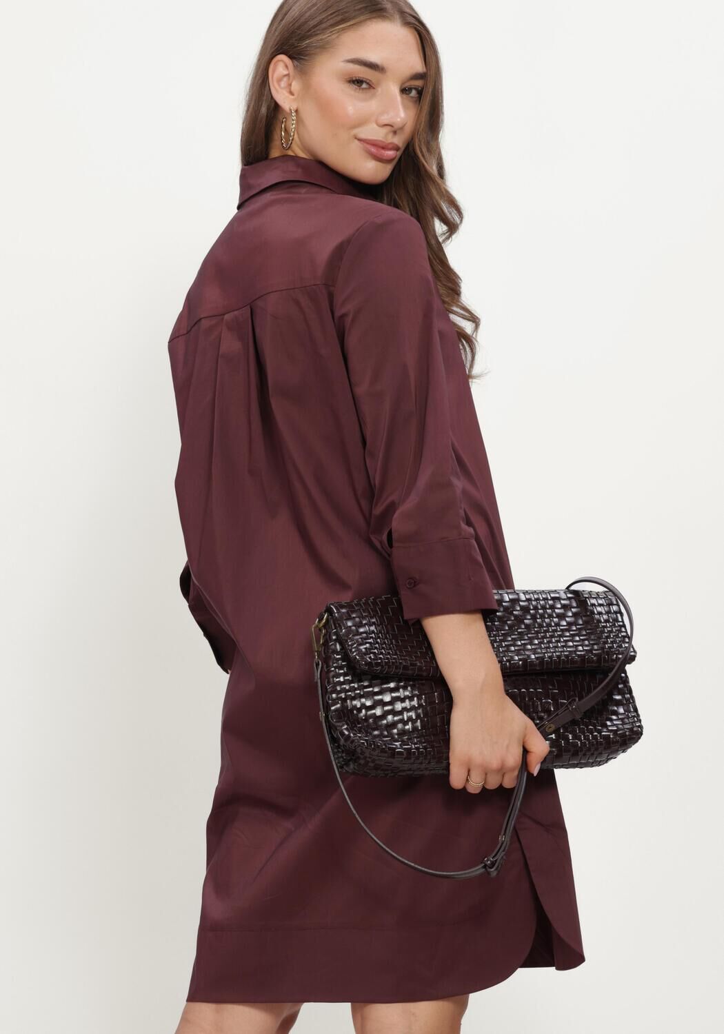 Bordeaux NOTRE-V Minikleid NV-INNEKE - large