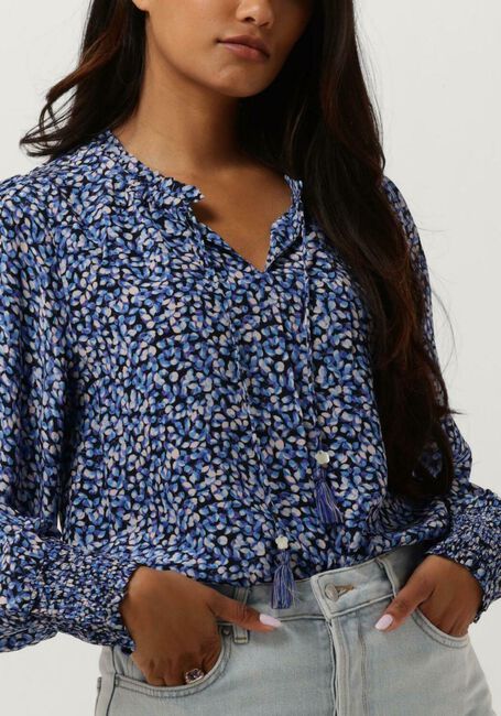 Blaue MOLIIN Blusen GRETA - large