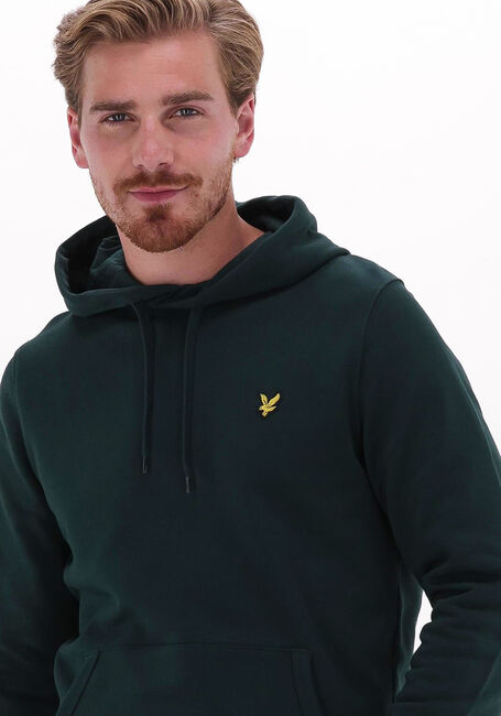 Grüne LYLE & SCOTT Pullover & Cardigans PULLOVER HOODIE - large