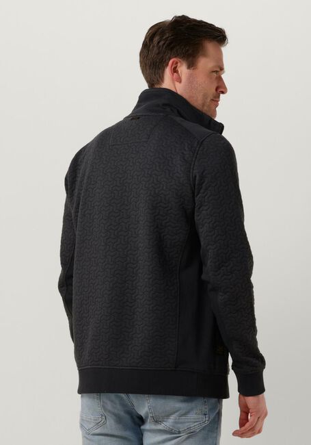 Graue PME LEGEND Strickjacke ZIP JACKET JACQUARD INTERLOCK SWEAT - large