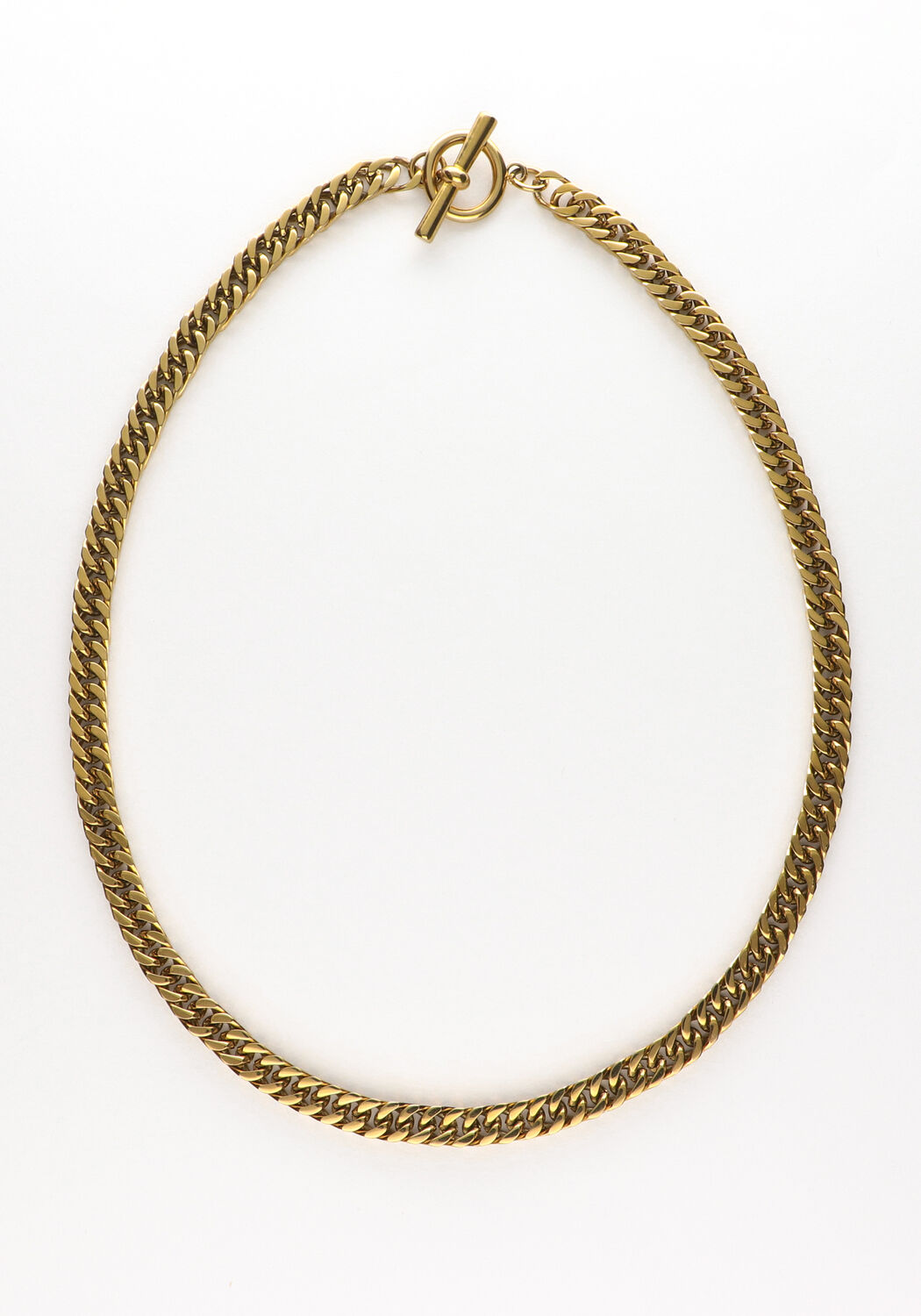 Goldfarbig NOTRE-V Kette KETTING GROVE SCHAKEL