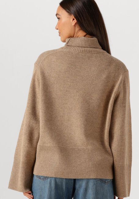 Beige SECOND FEMALE Rollkragenpullover ALPHA KNIT T-NECK - large