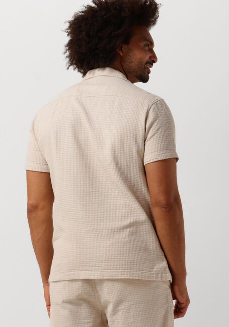 Beige SELECTED HOMME Casual-Oberhemd SLHREG-WEST SHIRT SS RESORT CAMP - large