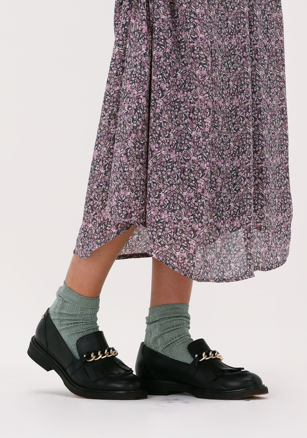 Schwarze FRED DE LA BRETONIERE Loafer 120010116 - large