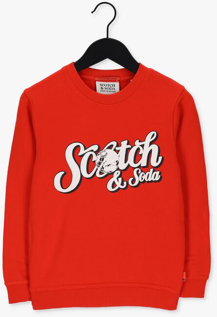 Rote SCOTCH & SODA Sweatshirt 167563-22-FWBM-D40 - large