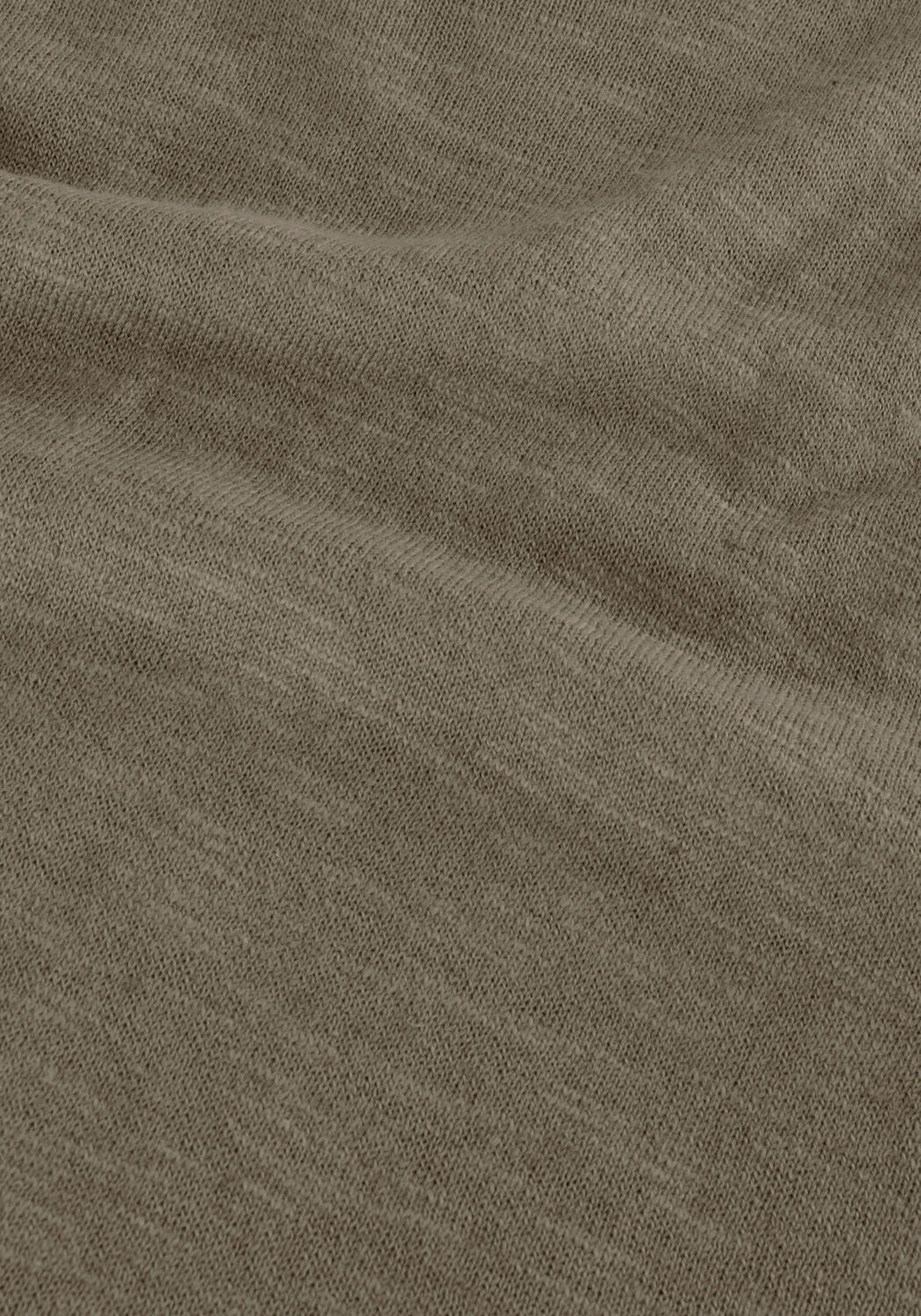 Gr&uuml;ne SELECTED MEN T-shirt SLHBERG LINEN SS KNIT TEE NOOS - large