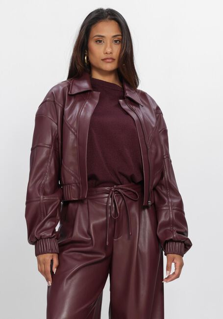 Bordeaux AMAYA AMSTERDAM Jack RIVEN JACKET - large