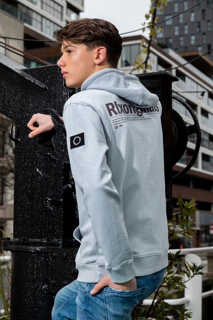 Blaue RELLIX Hoodies OVERSIZED HOODED RLX ORIGINALS WASHED - large