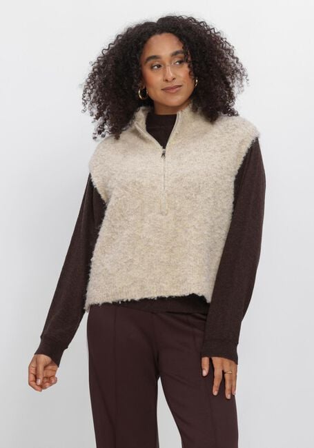 Sand AIMEE THE LABEL Gilet LOIRAW6 WAISTCOAT - large