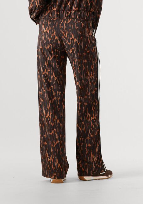 Braune STUDIO ANNELOES Weite Hose TRAINER ANIMAL TAPE TROUSERS - large