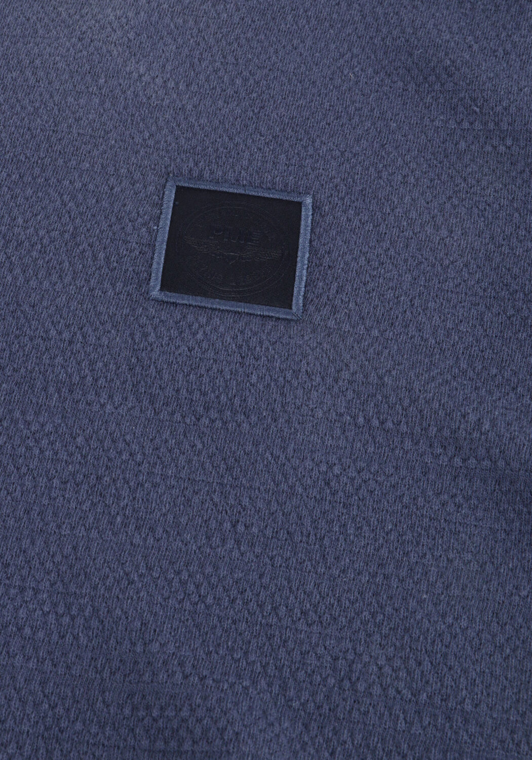 Blaue PME LEGEND T-shirt JACQUARD STRIPED - large