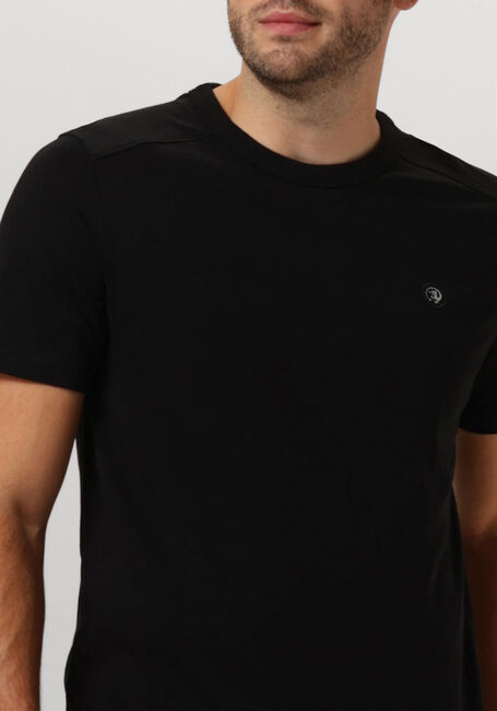 Schwarze CAST IRON T-shirt SHORT SLEEVE R-NECK ESSENTIAL COTTON - large