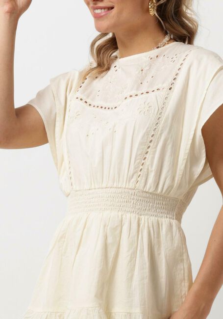 Nicht-gerade weiss SCOTCH & SODA Minikleid MINI DRESS WITH BRODERIE ANGLAISE - large