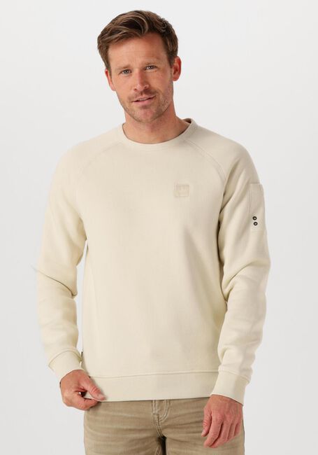 Ecru PME LEGEND Sweatshirt SOFT FLEECE SWEAT - large