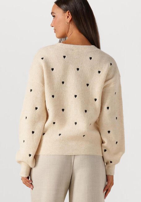 Creme Y.A.S. Strickjacke YASBOW LS EMBROIDED KNIT CARDIGAN - large