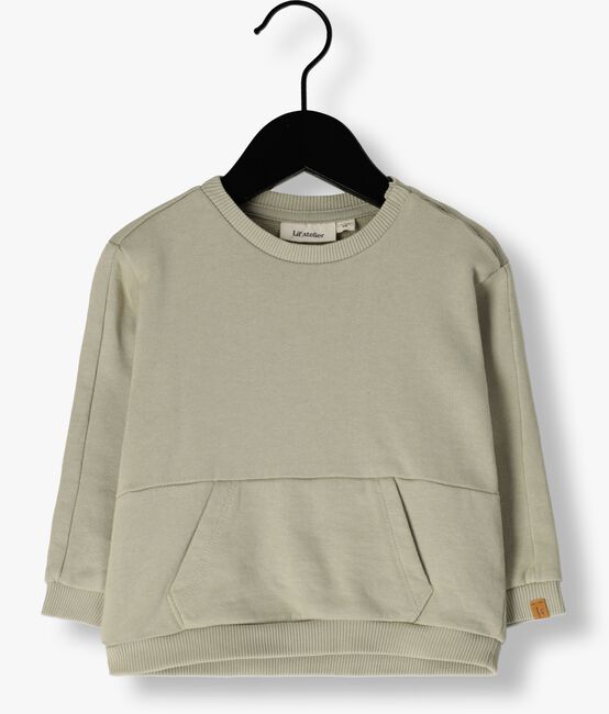 Olive LIL' ATELIER Sweatshirt NBMNALF FOLO LOOSE SWEAT - large