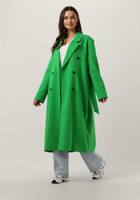 Grüne ALIX THE LABEL Trenchcoats LADIES WOVN LONG TRENCH COAT - large