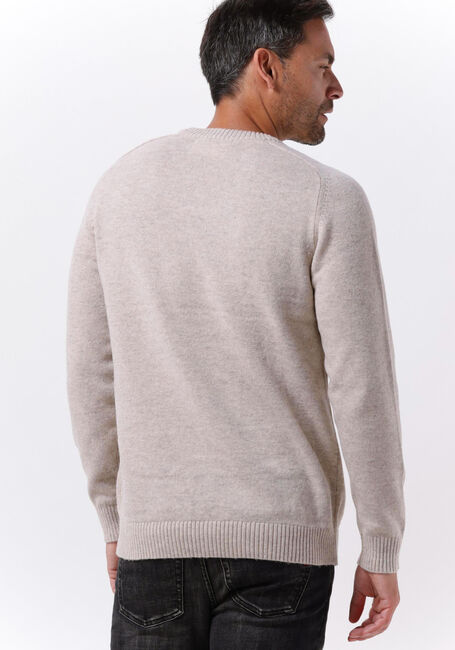 Beige SELECTED HOMME Pullover NEWCOBAN LAMBS WOOL CREW NECK W - large