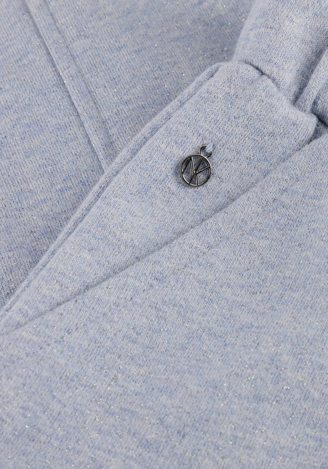 Blaue NUKUS Maxirock MAARTJE SKIRT LUREX - large