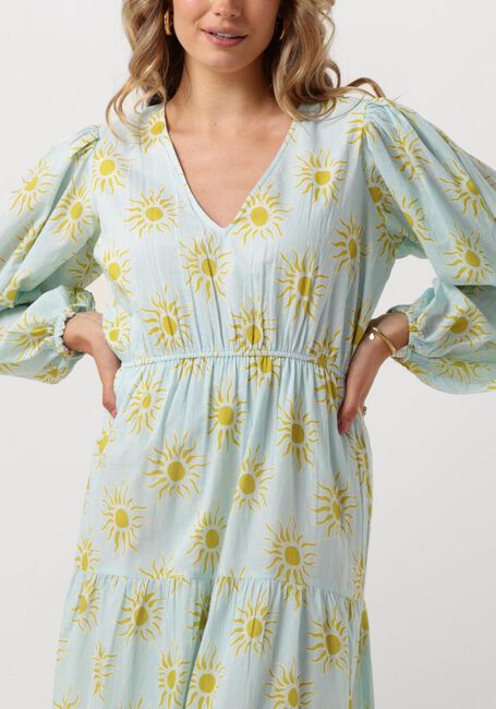 Hellblau OMODA ATELIER Maxikleid X KAE      - large